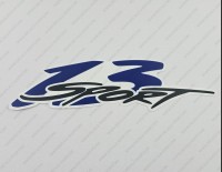 Boston Whaler 13 Sport Boat Clear Vinyl Decal 9.75"